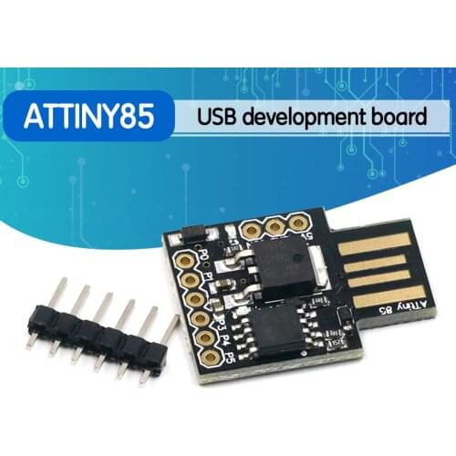 Digispark kickstarter miniature for Arduino ATTINY85 usb development board