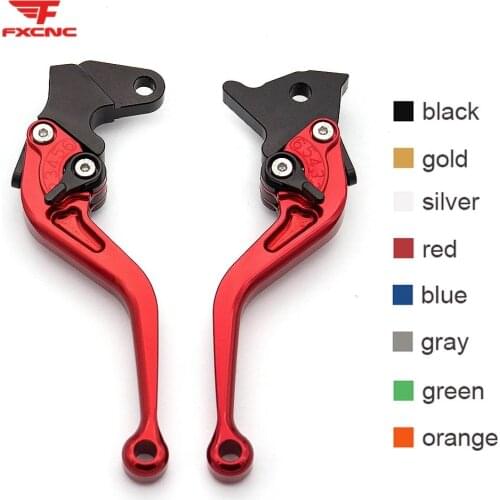 For Honda NC750S NC750X 2014 - 2015 Aluminum CNC Short Adjustable Motorcycle Brake Clutch Lever Handle Accessories Handle Grips