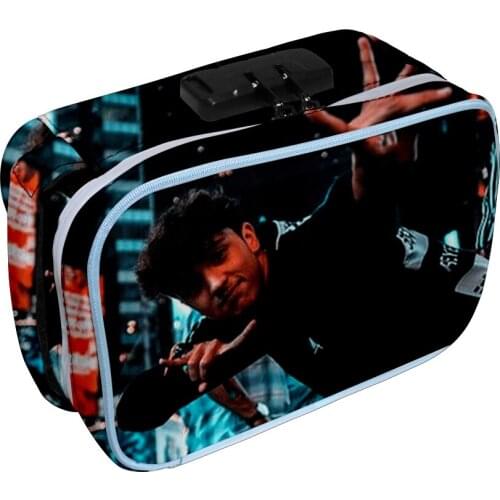 Inoxtag 3D Merch Oxford cloth 3D printing Deodorant Tobacco Bag Storage Bag Cosmetic Bag