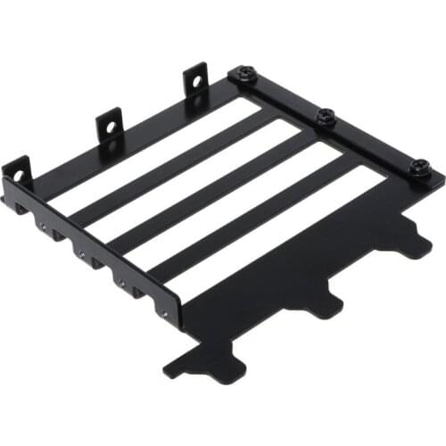 Metal Graphics VGA Card Holder Aluminum Graphics Card Side Converted Bracket Computer Cooler Cooling Radiator Support