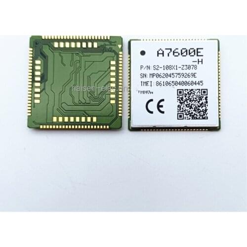2pcs/lot SIMCOM A7600E-H LCC+LGA package CAT1 LTE module modem competitive with SIM7600