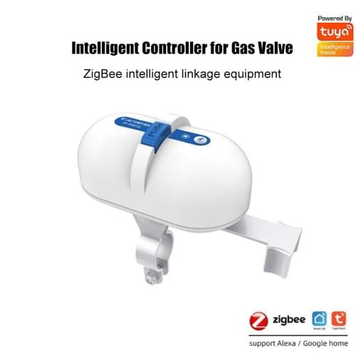 Smart Home Tuya Valve Smart Water/Gas Valve Automation Control Work With Alexa Google Assistant Smart Life ZigBee Required