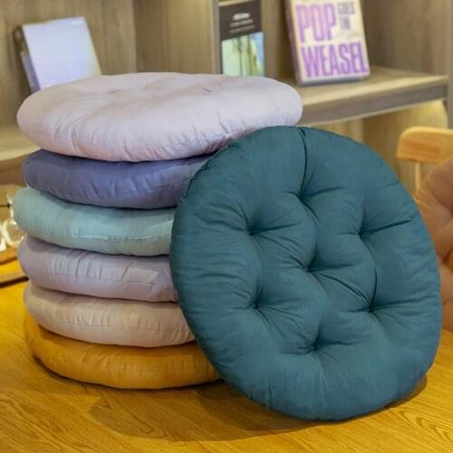 Printed Thicken Round Chair Cushion Seat Cushions Home Decor Pillows Meditation Cushion Throw Pillows Office Chair Cushion Floor