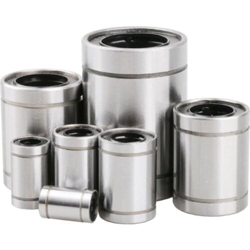 1pcs LM3UU LM4UU LM6UULM8UU LM10UU LM12UU LM16UU Linear Bushing CNC Linear Bears Linear Shaft Slider Linear Bearing
