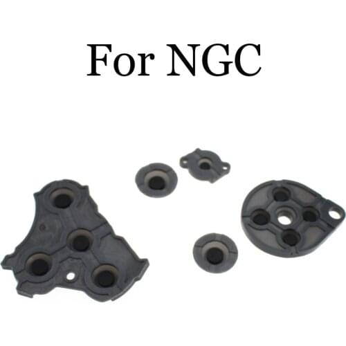 2sets Replacements For Nintendo GameCube NGC Controller Conductive Silicone Button Pad