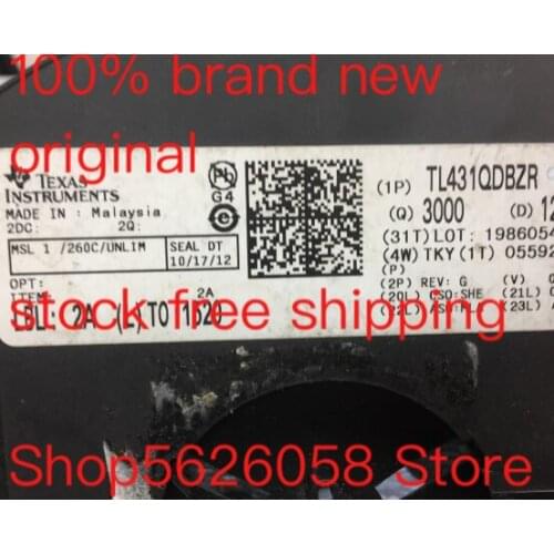 TL431QDBZR SOT23 100% new original freeshipping STOCK 50PCS-3000PCS/LOT