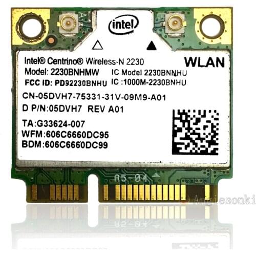 2230BNHMW Wireless-N 2230 300 Mbps PCI-E BT 4.0 + WIFI CARD for Centrino Dell Inspiron 15Z 7720 M17X 14 5DVH7 13z 5323 14Z 5423