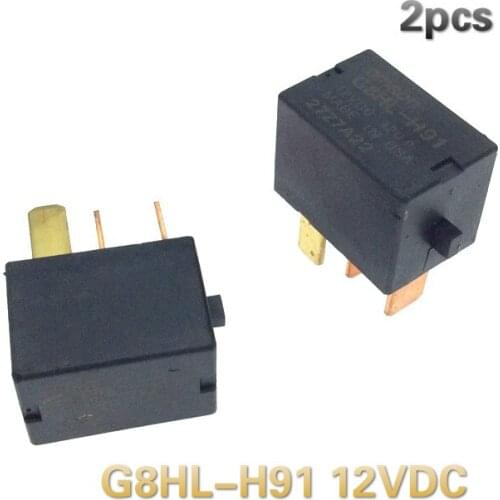 2pcs New G8HL-H91 12VDC for Omron car relay 4 feet