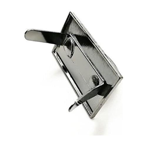 50pcs 34 x20mm Gunmetal Finish metal arch bridge connector hanger for bags belts strap