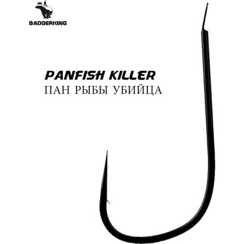 50pcs/ lots tiny fishing hooks for panfish perch trout sunfish bluegrill crucian barbed and no barb fishhook for stream fishing