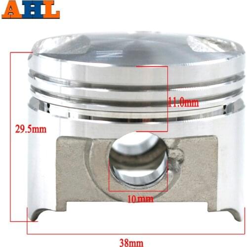 AHL Motorcycle Engine Parts STD ~+100 38mm~39mm Piston & Piston Ring Kit For Honda DIO 50 AF54 AF55 AF56 AF57 AF62 DIO50 Z4 50