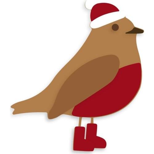 Spend Bird Christmas Winter Xmas Metal Cutting Dies Stencil For Diy Scrapbooking Photo Paper Cards Crafts New 2019 Die Embossing