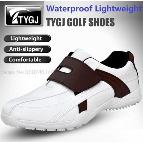 2020 Men Waterproof Golf Shoes For Men Lightweight Sports Shoes Man Breathable Slip Resistant Training Sneakers Athletic Shoe