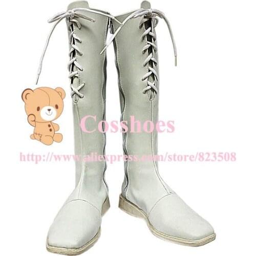 Custom made Iceland Shoes boots from Axis Powers Hetalia Cosplay