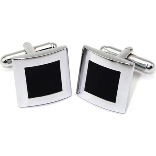 New Square Cufflinks For Men Classic Meter Cufflink For Wedding Party Copper Shirts Cuff Button Cuff links For Mens Jewelry