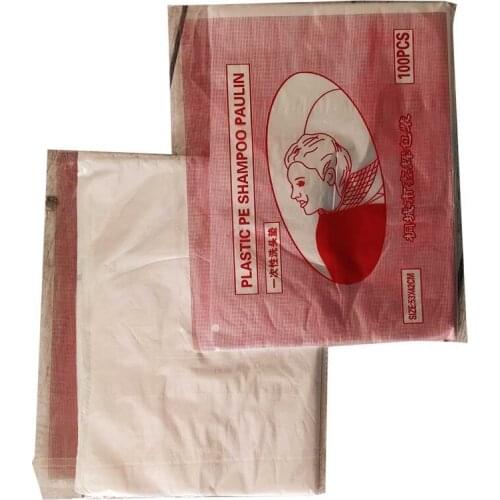 Hairdressing Disposable Clear Cape Gown Waterproof Disposable Hair Cutting Dyeing Apron Wrap Clothes for Salon Styling Tools