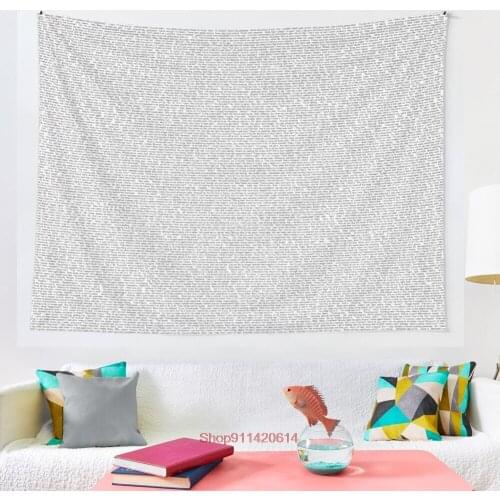 The entire bee movie script tapestry Wall Hanging Tapestries for Living Room Bedroom Decor