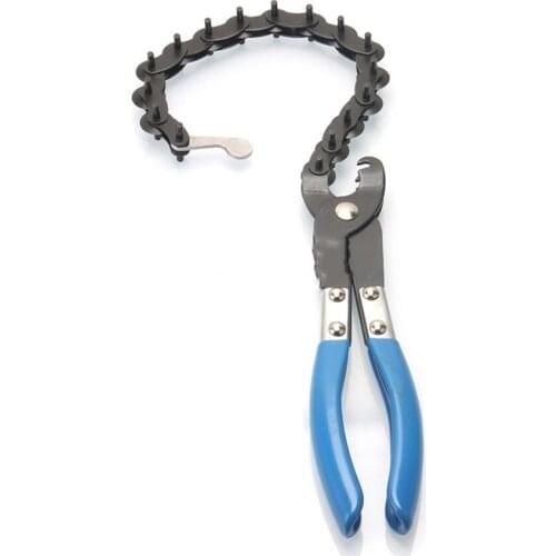 Exhaust Tail Pipe Cutter Cut Off Chain Type 16 x Cutting Wheels Universal Automotive Tools For Pipe Cutting