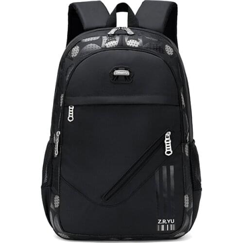 New School Backpacks for Boys Primary Junior High School Bag Kids Bookbag Casual Daypack Printed Knapsack Mochila Escolar