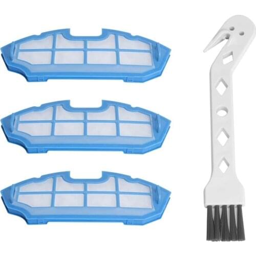 Replacement Accessories Primary Filters By Conga Excellence 990 Robot Vacuum Cleaner Replacement Filter Kit