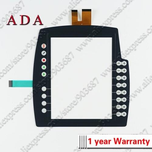 Touch Panel Screen Glass Digitizer for KUKA KRC5 Teach Pendant FlexPendant Control Panel Touchscreen + Membrane Keypad Keyboard