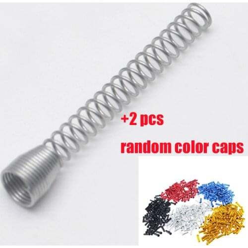 Brake Stainless Steel Retractable Brake Springs Shift Brake Line Tail Caps Colorful for Xiaomi M365/Pro Scooter Brake Accessory