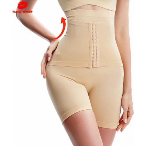 Women Shapewear High Waist Tummy shaper Butt Lifter slimming underwear waist trainer body Corset Belt shaping Control Panty
