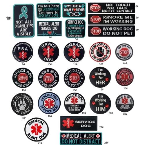 Pet Dog National Flag Badge Embroidery Velcro Patch Armband Patriot Clothing Hat Packaging Patches Bag Accessory for Animal