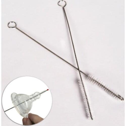 1pcs Hot Nylon Straw Cleaner cleaning Brush kid Drinking pipe stainless steel glass Kitchen Accessories Dropshipping