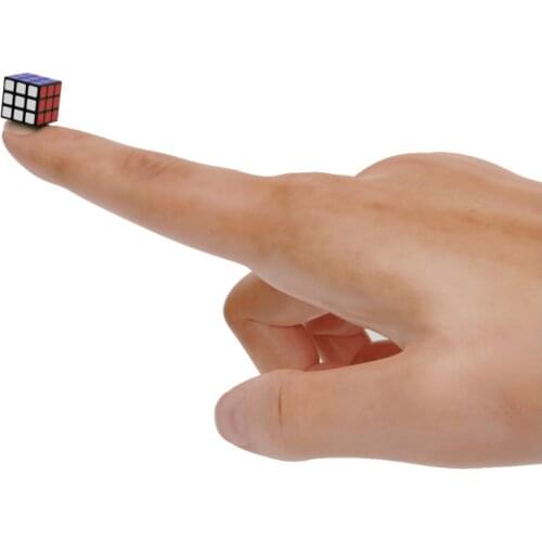 1cm Super Small Mini Magic cube Can Rotation To Restore Creative Fun Fidget Toys for Anxiety