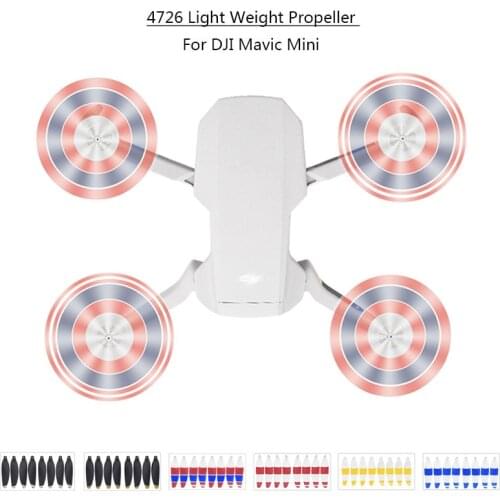 4pair Colorful Replacement Propeller for DJI Mavic Mini Drone 4726 Props Blade Wing Fans Accessories Spare Parts Kits