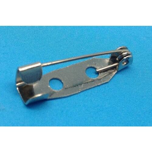 50pcs 2.5cm/25mm Big Jewelry Making Brooch Back Bar Safety Pins With Swivel Safety Cap Diy Jewelry Findings For Women Metal