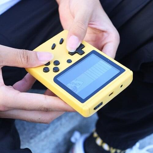 Built-in 500 Games Portable Mini Handheld Video Game Console 2.8 inch TFT Color Screen Kids Color Retro Game Player 2021 New