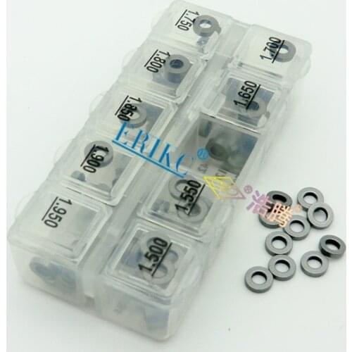 Liseron ERIKC diesel injector shims and common rail lift shim set for CRIN comment rail adjustment shim 400 PCS