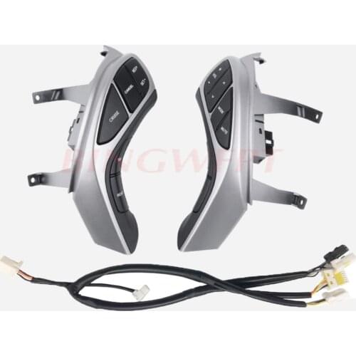 BINGWFPT button switch for Hyundai Elantra i30 Steering wheel buttons phone cruise controller car accessories