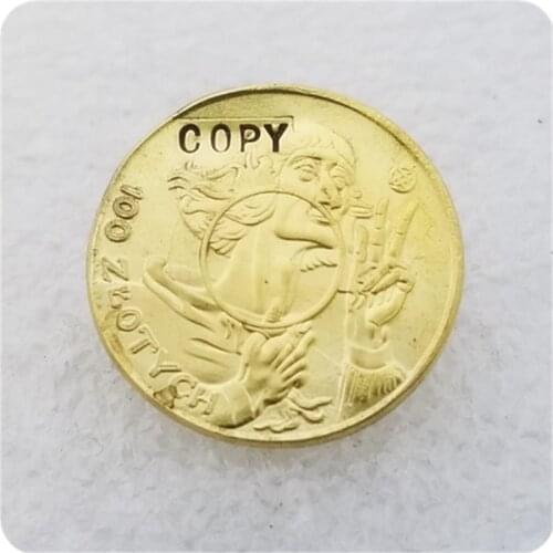 1925 Poland 100 Zlotych (Mikolaj Kopernik; Trial Strike) COPY COIN FREE SHIPPING