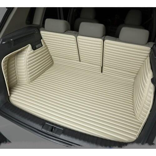 Full Covered Waterproof Boot Carpets Durable Custom Special Car Trunk Mats for Jeep Compass Patriot Cherokee Wrangler Commander