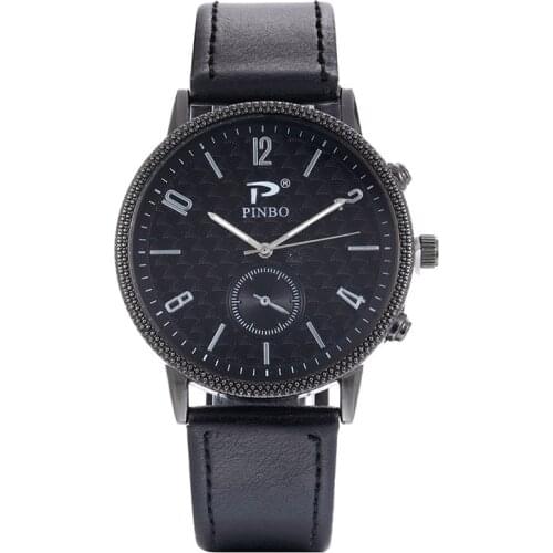 Sell Like Hot Cakes High Quality Leather Strap Men Quartz Watch Casual Clock Relogio Masculino Mens Wristwatch Dropshipping