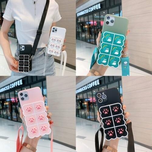 For Vivo S7E S1 S5 S6 S7 S9 V15 17 19 20SE V20 Pro Wallet Push Pop Soft TPU Case