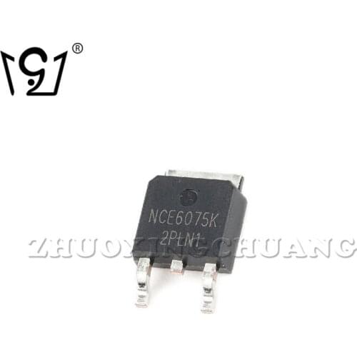 10PCS NCE6075K 60V 75A TO-252 new and original IC