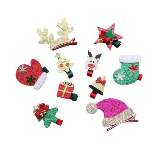 2021 New Christmas Hair Clip Cutting Dies Wooden Dies Suitable for Common Die Cutting Machines on the Market