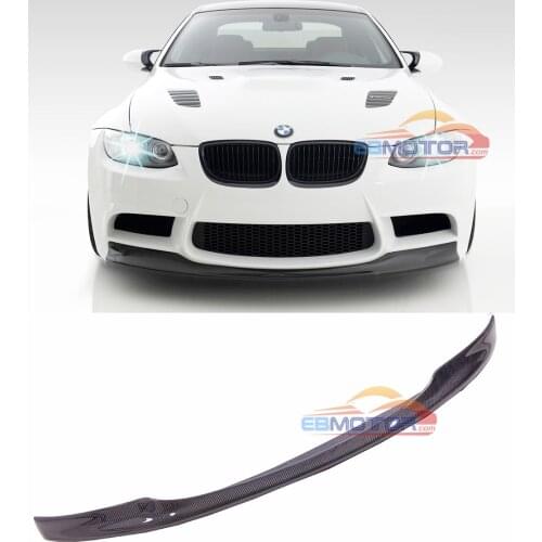 Real carbon fiber front lip spoiler for BMW E90 E92 E93 M3 bumper 08-13 B442