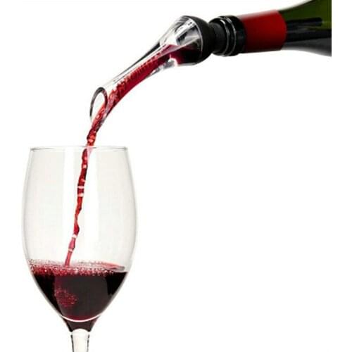 Portable Filter Quick Decanter Red Wine Aerating Pourer Decanter Wine Aerator Quick Aerating Pouring Tool Pump Household Tools