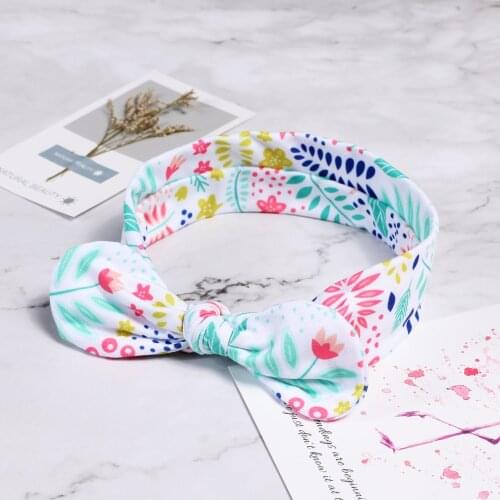 Hot And lovely Newborn Toddler Headband Ribbon Elastic Baby Headdress Kids Hair Band Girl Bow Knot Fashion Hair Bands Headband
