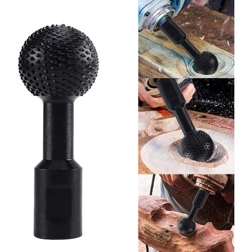 Sphere Rotary Burr Rotary Grinding Head for Wood Marking Polishing Engraving for Type 100/115/125 Angle Grinder
