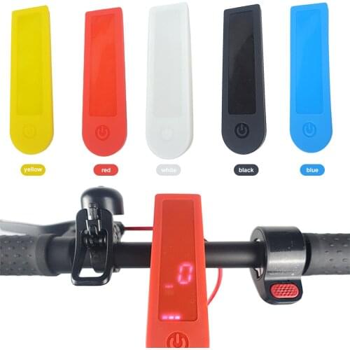 Silicone Waterproof Panel Cover Silicone Sleeve Scooter Accessories for Xiaomi Electric Scooter M365 Pro LED Display
