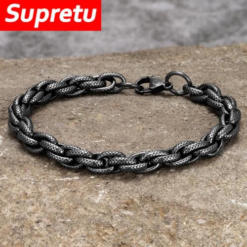 Supretu Black Bracelets
