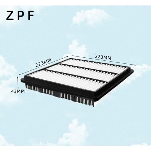 A346J Wholesale C2332 Factory Outlet MD620456 White Non-woven Car Air Filter WIX46057 for MITSUBISHI 223*223*43mm