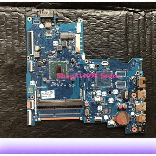 15-AC motherboard 815249-001 815249-501 ABQ52 LA-C811P N3700 FOR HP 15-AC 15 AC Laptop Motherboard tested 100% work