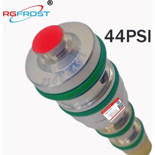 Auto A/C Control Valve for V5 compressor pressure range rating red end, 43--45LBS Valvula Torre
